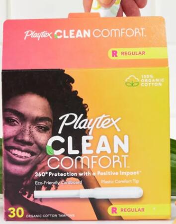 Get Your Free Playtex Clean Comfort Tampons Samples 