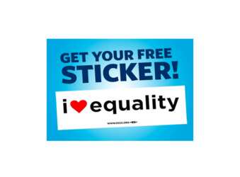 I Heart Equality Sticker for Free