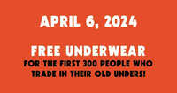 Get Your Free Pair of Underwear at Duluth Trading Co. Stores!
