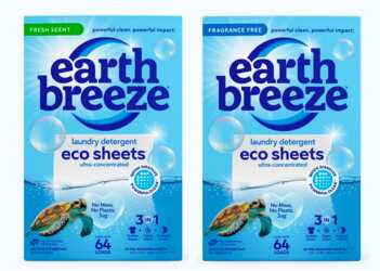 Don't miss out on this FREE box of Earth Breeze Eco Sheets from Walmart!
