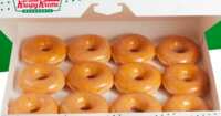  Satisfy your sweet tooth with a Dozen of doughnut at Krispy Kreme for FREE!
