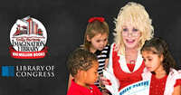 Get a Dolly Parton's Imagination Library for free this month!