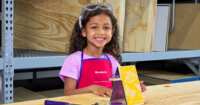Sign up to participate in this FREE Butterfly Biome Craft for Kids at Lowe's