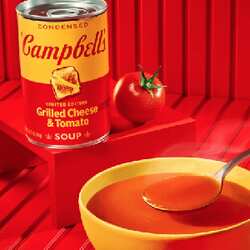 Earn a Campbell’s Grilled Cheese Tomato Soup – Sweepstakes